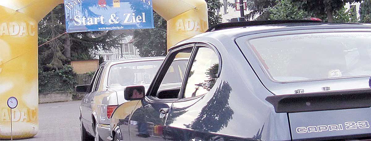 Am Start mit dem ADAC