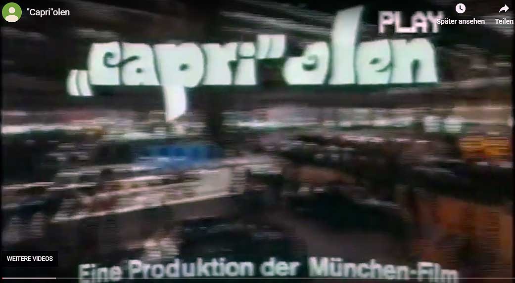 FORD – Film „Capri“olen, Entwicklung des Capri zur Serienreife