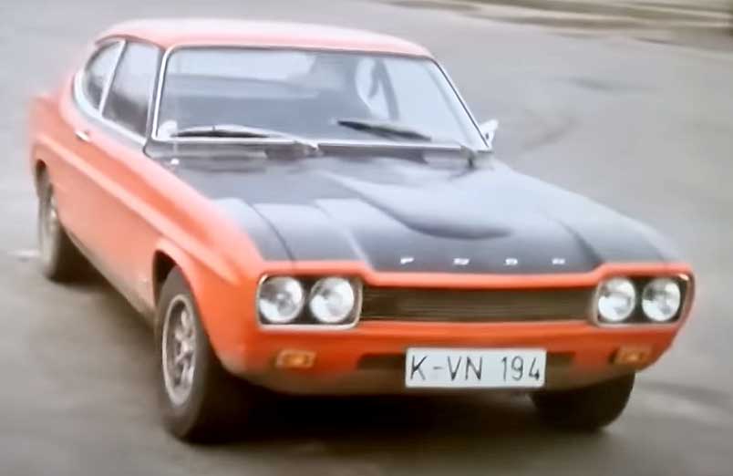Ford Capri RS 2600 Test 1970