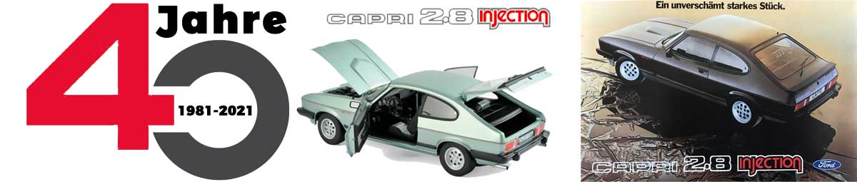 Top-Thema: 40 Jahre Ford Capri 2.8 injection Top-Thema: 40 Jahre Ford Capri 2.8 injection