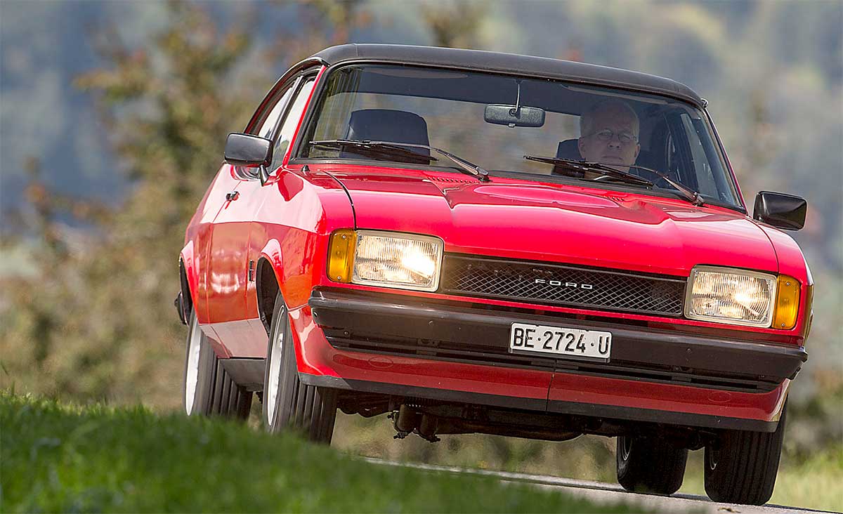Kein RS von Ford beim Capri II. Trost für Freunde flotter Fahrweise: der Turbo May war auch nach dem Modellwechsel erhältlich. Kein