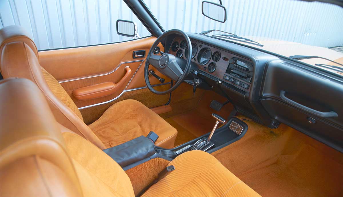 Ghia-Ausstattung in Orange - ein sinnliches Fest für das Auge. Ghia-Ausstattung in Orange - ein sinnliches Fest für das Auge.