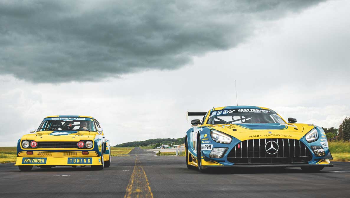 Fototermin Fototermin auf dem Flugfeld vor dramatischem Himmel.