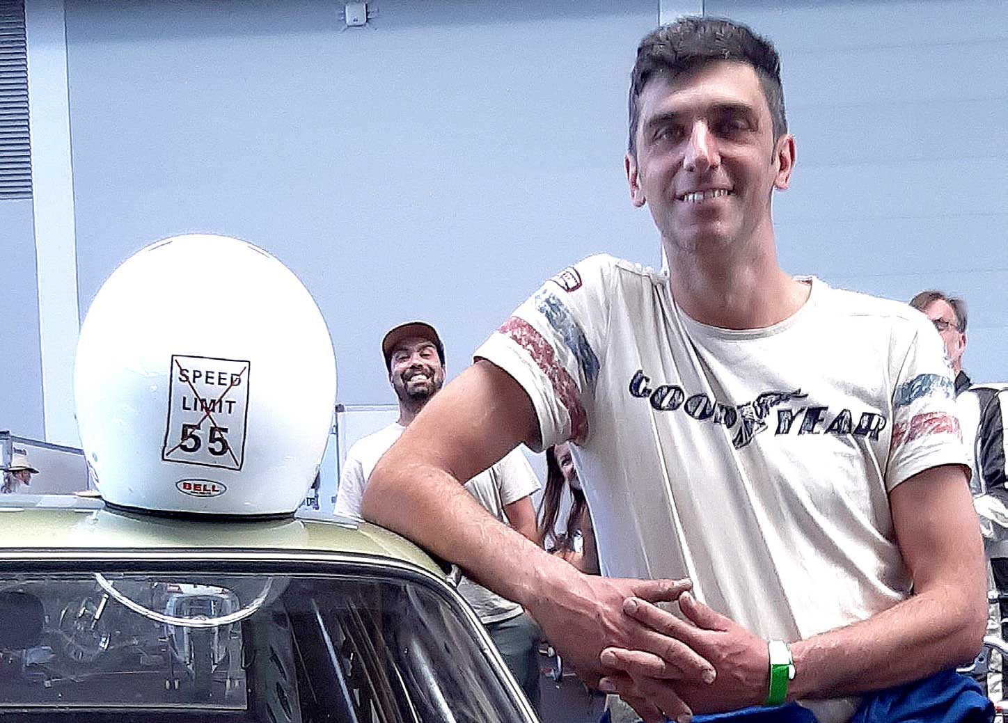 Emiliano Treppo hält nix von „Speedlimit 55“. Emiliano Treppo hält nix von „Speedlimit 55“.