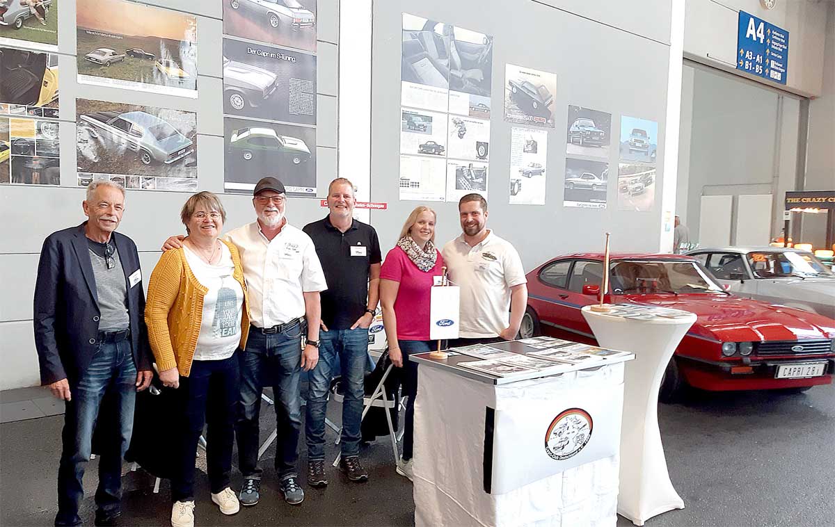 Die Messemannschaft Bodensee 2025 des Capri-Team Weilheim-Schongau (von links): Gerd Ziegelmair, Ruth und Anton Feßler, Wolfgang Stein, Nadine Heinitz und Tobias Häringer. Die Messemannschaft Bodensee 2025 des Capri-Team Weilheim-Schongau (von links): Gerd Ziegelmair, Ruth und Anton Feßler, Wolfgang Stein, Nadine Heinitz und Tobias Häringer.