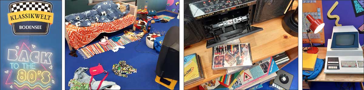 Reise in die 80er Jahre - also mein Zimmer sah nie so aus wie im zweiten Bild von links... Reise in die 80er Jahre - also mein Zimmer sah nie so aus wie im zweiten Bild von links...