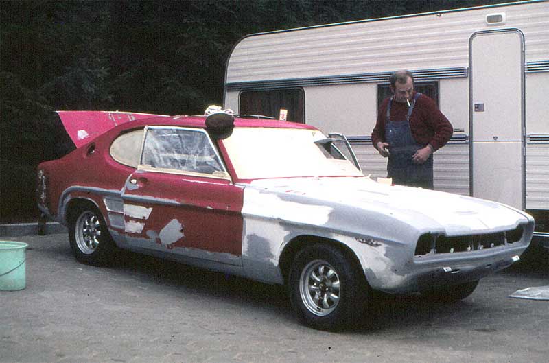 Vom 1700 GT zur RS-Optik: Das erste Capri-Projekt Manfred Borgerts startete Ende 1975. Vom 1700 GT zur RS-Optik: Das erste Capri-Projekt Manfred Borgerts startete Ende 1975.