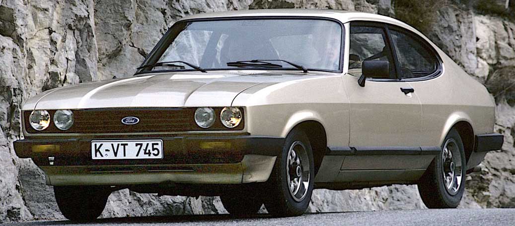 Die Stahlsportfelgen gab es bereits beim „Capri 73“. Die Stahlsportfelgen gab es bereits beim „Capri 73“.