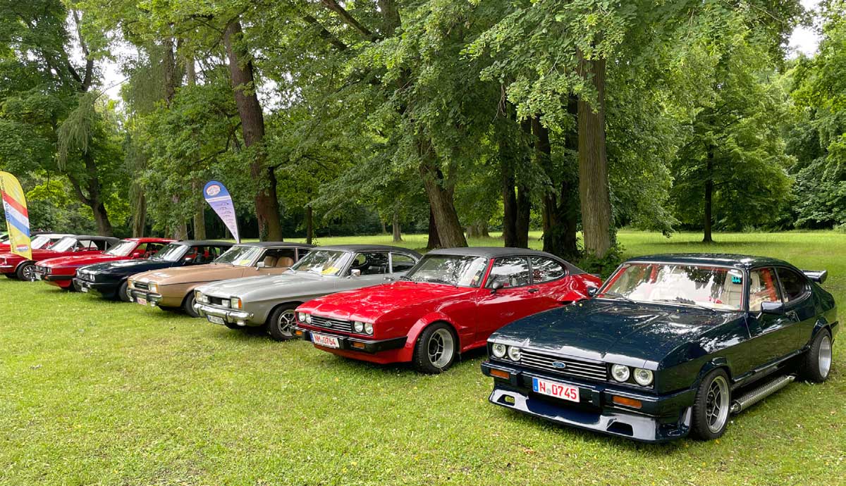 Capri zu Gast bei Mustang