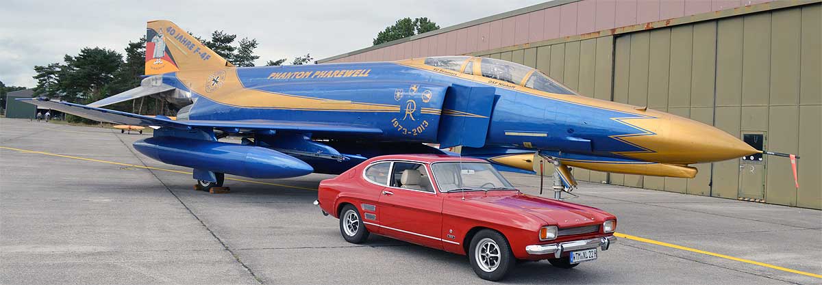 Baureihe I, II oder III: Vor der „Phantom Pharewell“ machen alle Capri eine gute Figur. Baureihe I, II oder III: Vor der „Phantom Pharewell“ machen alle Capri eine gute Figur.