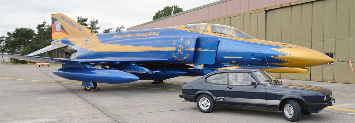 Baureihe I, II oder III: Vor der „Phantom Pharewell“ machen alle Capri eine gute Figur. Baureihe I, II oder III: Vor der „Phantom Pharewell“ machen alle Capri eine gute Figur.