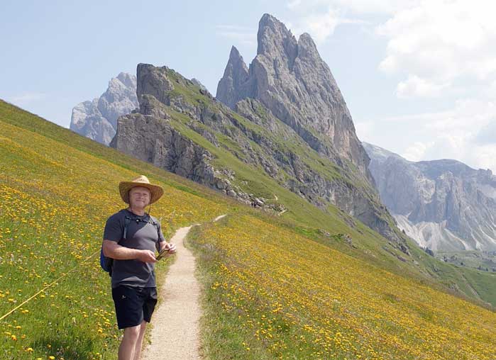 Impressionen: Michael auf der Seceda-Hochalm. Impressionen: Michael auf der Seceda-Hochalm.