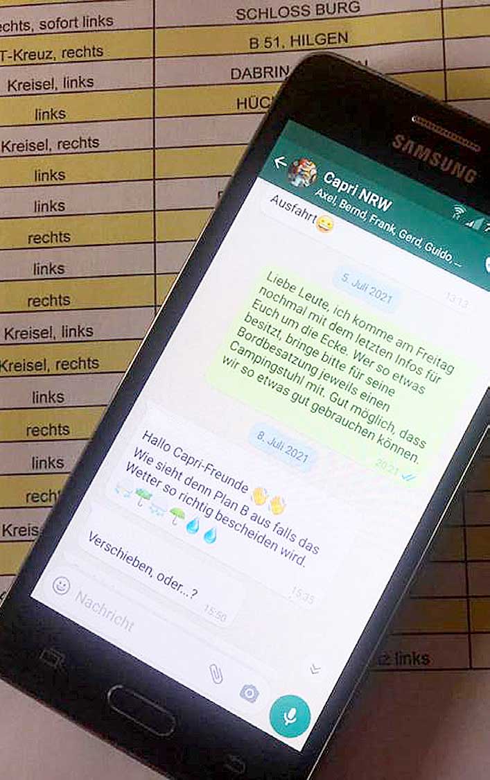 Die Whatsapp-Gruppe aus NRW. Die Whatsapp-Gruppe aus NRW.