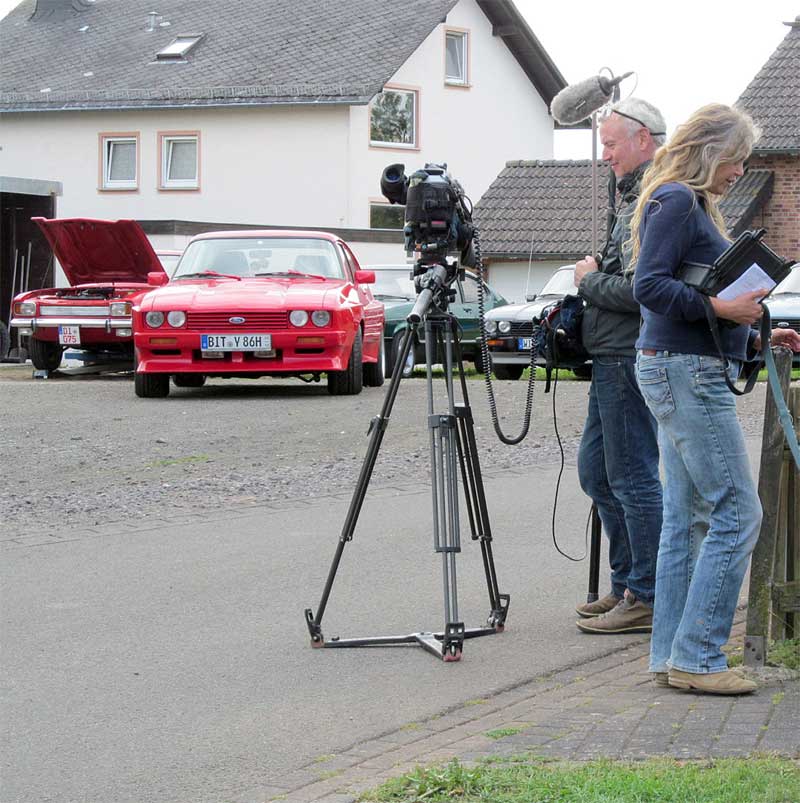 Erneut rückten Capri in den Blickwinkel eines Fernsehteams. Erneut rückten Capri in den Blickwinkel eines Fernsehteams.