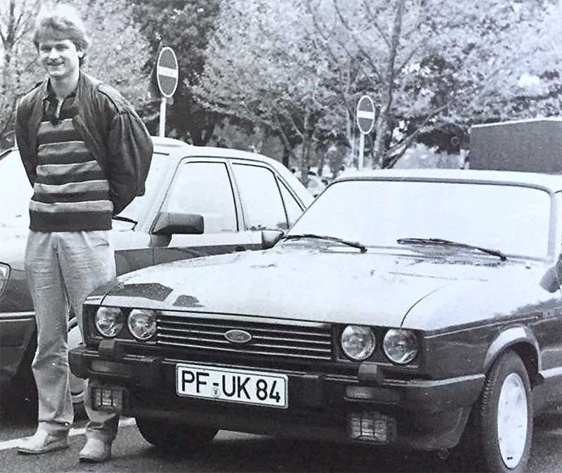 Ulrich Kubitza kaufte seinen Capri 1984 und besitzt ihn bis heute. Ulrich Kubitza kaufte seinen Capri 1984 und besitzt ihn bis heute.