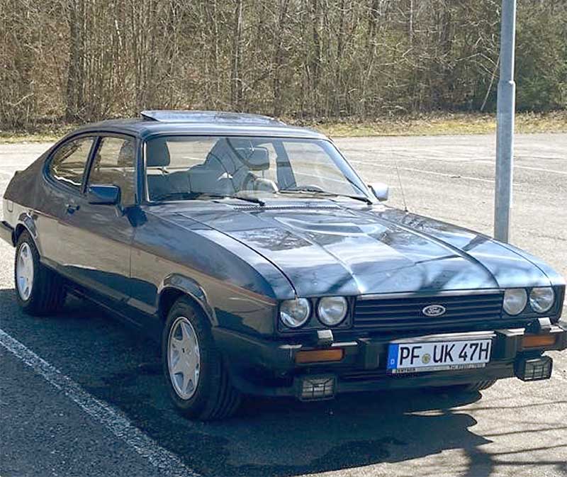 Ulrich Kubitza kaufte seinen Capri 1984 und besitzt ihn bis heute. Ulrich Kubitza kaufte seinen Capri 1984 und besitzt ihn bis heute.