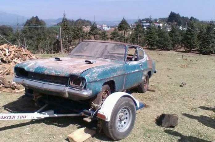 Vor gut drei Jahren wurde Opas Capri nach 39 Jahren Standzeit geborgen. Vor gut drei Jahren wurde Opas Capri nach 39 Jahren Standzeit geborgen.