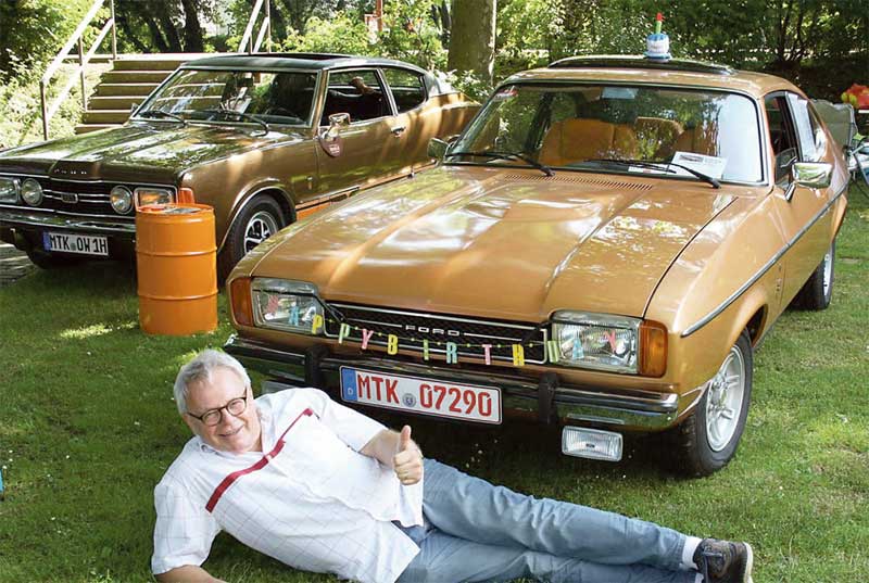 Girlande und Kerze zum 41. Geburtstag für Gerhards IIer Ghia. Girlande und Kerze zum 41. Geburtstag für Gerhards IIer Ghia.