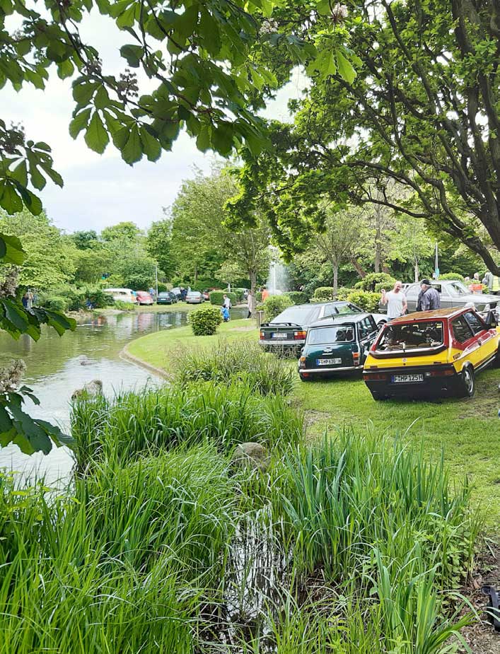 Die Veranstaltung spielt sich in einem traumhaften Parkgelände ab. Die Veranstaltung spielt sich in einem traumhaften Parkgelände ab.