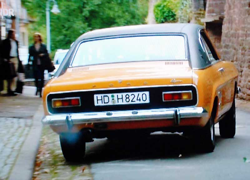 Abfahrt zum Treff mit dem fiktiven US-Altrocker Dave Rivers. Abfahrt zum Treff mit dem fiktiven US-Altrocker Dave Rivers.