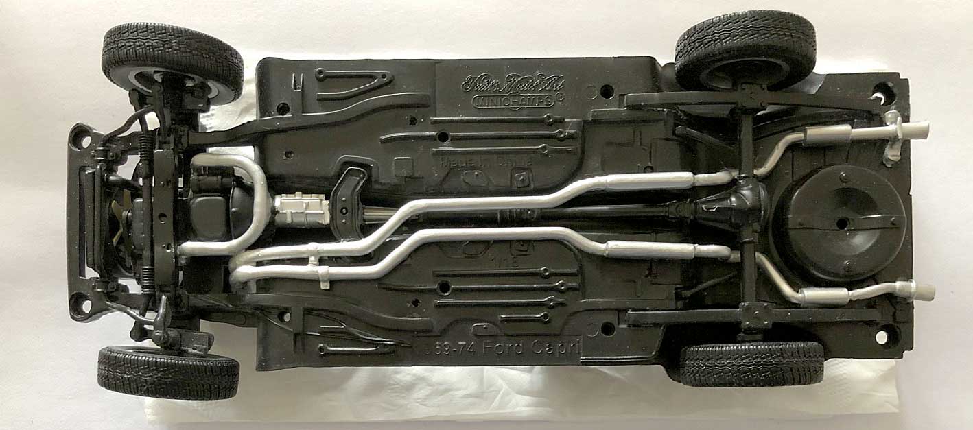 Auch von unten muss alles korrekt sein. Dies ist die geänderte Auspuffanlage des TurboMay. Auch von unten muss alles korrekt sein. Dies ist die geänderte Auspuffanlage des TurboMay.