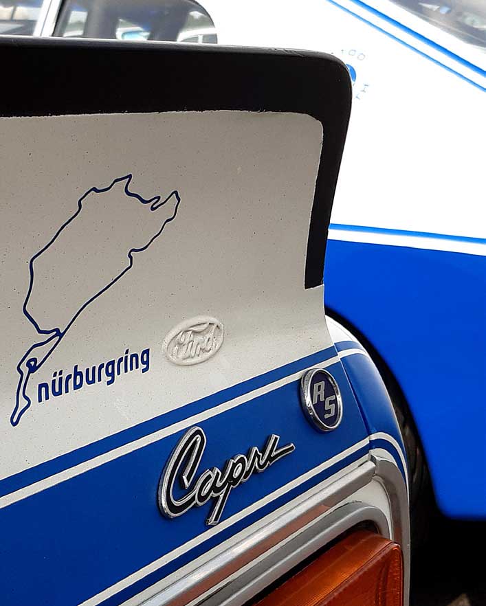 Capri und Nürburgring - das gehört zusammen. Capri und Nürburgring - das gehört zusammen.