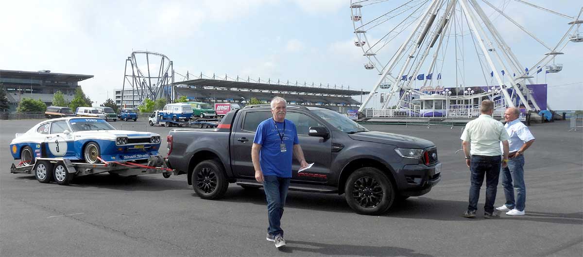 Ankunft des Gruppe 2-RS aus dem Werk am Ring. Ankunft des Gruppe 2-RS aus dem Werk am Ring.