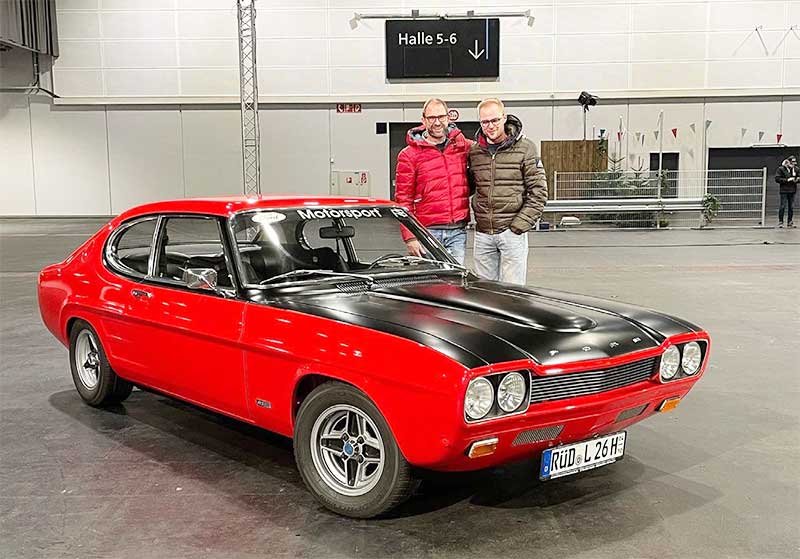 Vater und Sohn Reininger bereicherten mit Lukas´ RS das Online-Event aus Anlass von 20 Jahren Bremen Classic Motorshow. Vater und Sohn Reininger bereicherten mit Lukas´ RS das Online-Event aus Anlass von 20 Jahren Bremen Classic Motorshow.