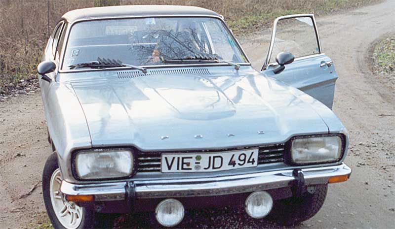 Drei Motoren verbrauchte dieser Capri. Drei Motoren verbrauchte dieser Capri.