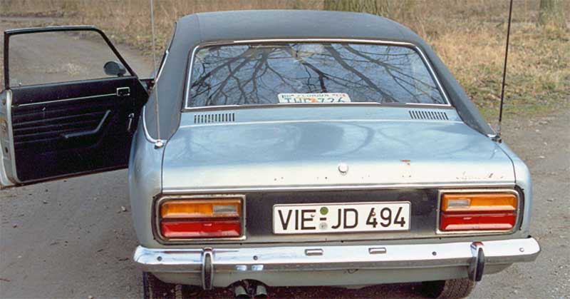 Drei Motoren verbrauchte dieser Capri. Drei Motoren verbrauchte dieser Capri.