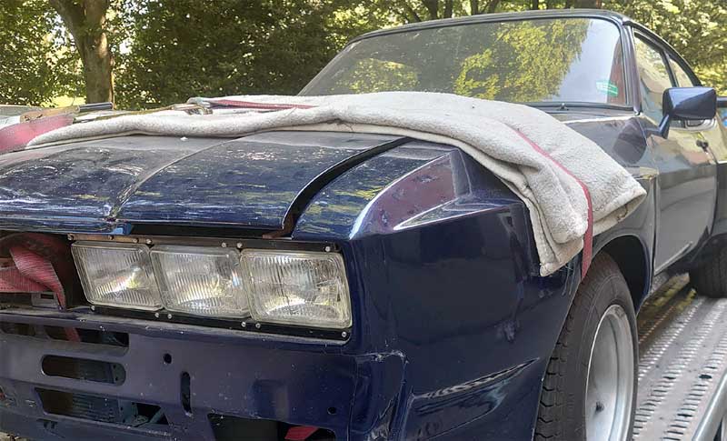 Mit seinen Individualisierungen fällt der Schulz´sche Capri definitiv auf. Mit seinen Individualisierungen fällt der Schulz´sche Capri definitiv auf.