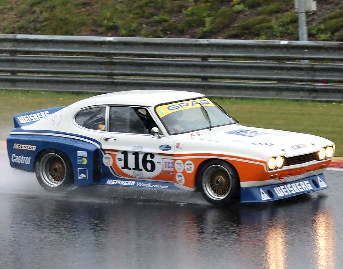 Die in Spa zu sehenden Renn-Capri waren allesamt neu aufgebaute Fahrzeuge. Die in Spa zu sehenden Renn-Capri waren allesamt neu aufgebaute Fahrzeuge.