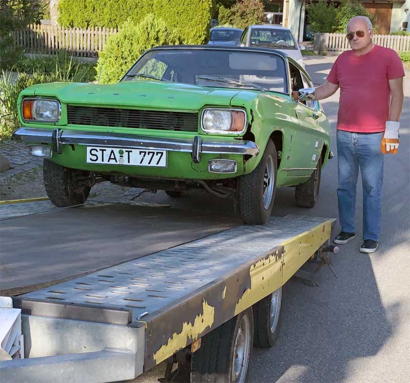 Für Joachim von Alten ging die Farbe 1971 „überhaupt nicht“. Für Joachim von Alten ging die Farbe 1971 „überhaupt nicht“.
