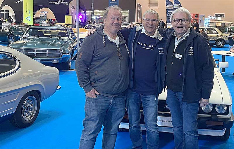 Edgar Seipp, Frank Lehmann und Gerhard Weinfurter (von links) brachten den diesjährigen Auftritt des CCD auf der Techno Classica am Starttag „ins Rollen“. Edgar Seipp, Frank Lehmann und Gerhard Weinfurter (von links) brachten den diesjährigen Auftritt des CCD auf der Techno Classica am Starttag „ins Rollen“.