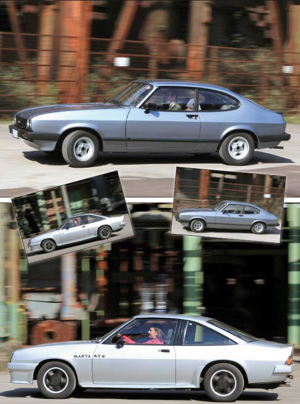 Rund zwei Dutzend Kreise fuhren wir zur Erstellung der Sequenz „Fotografin lichtet fahrende Oldtimer ab“ um Daniela Loof herum. Die Bilder wirken so, als wäre dies bei hohem Tempo geschehen, tatsächlich fuhren wir knapp 30 Stundenkilometer. Der teilweise mit Kieseln versehene Grund präsentierte sich anschließend in Teilbereichen wie gefegt. Rund zwei Dutzend Kreise fuhren wir zur Erstellung der Sequenz „Fotografin lichtet fahrende Oldtimer ab“ um Daniela Loof herum. Die Bilder wirken so, als wäre dies bei hohem Tempo geschehen, tatsächlich fuhren wir knapp 30 Stundenkilometer. Der teilweise mit Kieseln versehene Grund präsentierte sich anschließend in Teilbereichen wie gefegt.