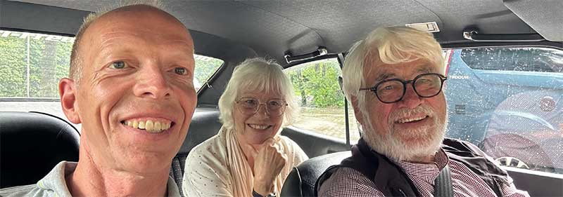 Christel, Wolfgang und Guido - sichtbare Freude im Capri. Christel, Wolfgang und Guido - sichtbare Freude im Capri.