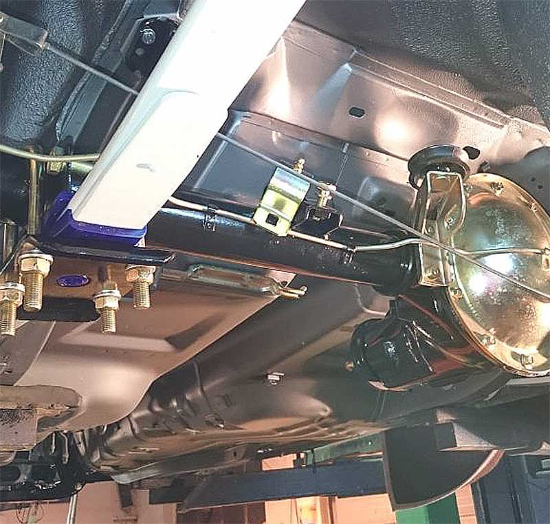 Auch von unten eine blitzsaubere Sache. Auch von unten eine blitzsaubere Sache.