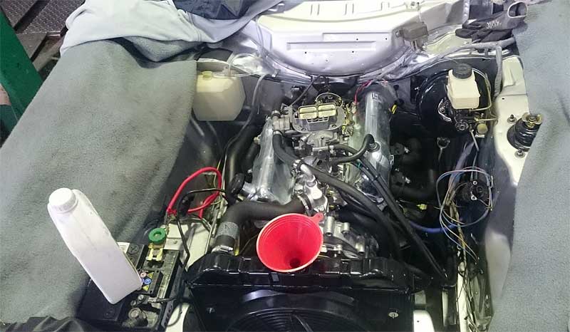 Der 2,8-er ist eingezogen. Der 2,8-er ist eingezogen.