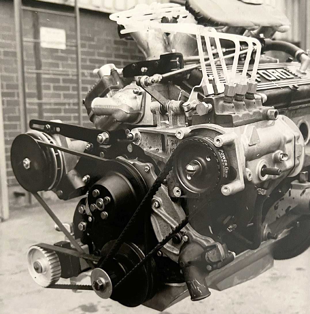 2,9 Liter Weslake Motor. Einsatz 1972. Bis zu 295 PS. 2,9 Liter Weslake Motor. Einsatz 1972. Bis zu 295 PS.