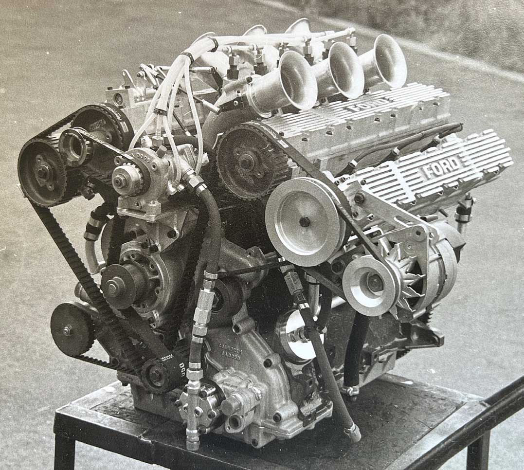 3,4 Liter Cosworth Motor (Typ GAA). Einsatz 1974 und 1975. 415 PS bis 455 PS. 3,4 Liter Cosworth Motor (Typ GAA). Einsatz 1974 und 1975. 415 PS bis 455 PS.