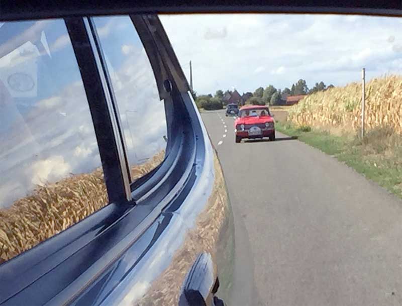 „Auch mal in den Rückspiegel sehen! „Auch mal in den Rückspiegel sehen!“