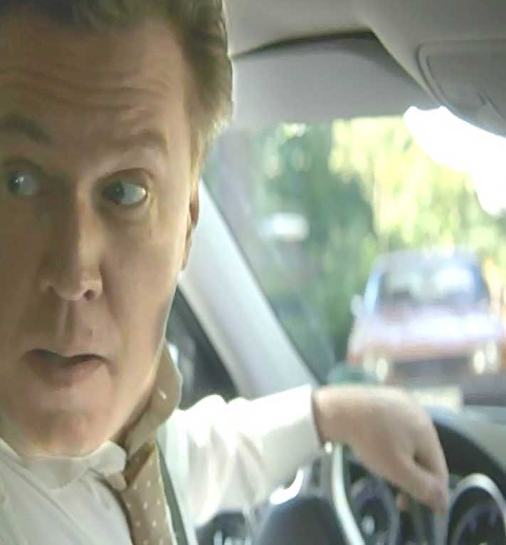 Nicholas Ofczarek muss woanders parken - hier steht der Capri. Nicholas Ofczarek muss woanders parken - hier steht der Capri.