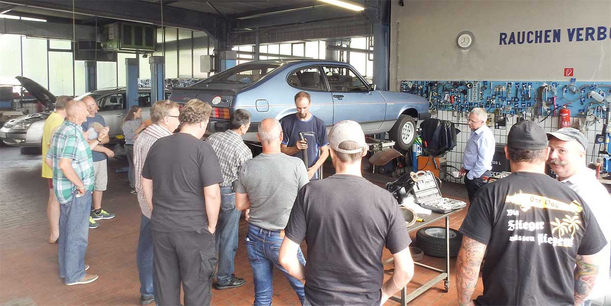 Der Autopark Bihn & Bittmann stellte uns zum wiederholten Mal seine Räumlichkeiten für den Workshop zur Verfügung. Wir sagen „Besten Dank“! Der Autopark Bihn & Bittmann stellte uns zum wiederholten Mal seine Räumlichkeiten für den Workshop zur Verfügung. Wir sagen „Besten Dank“!