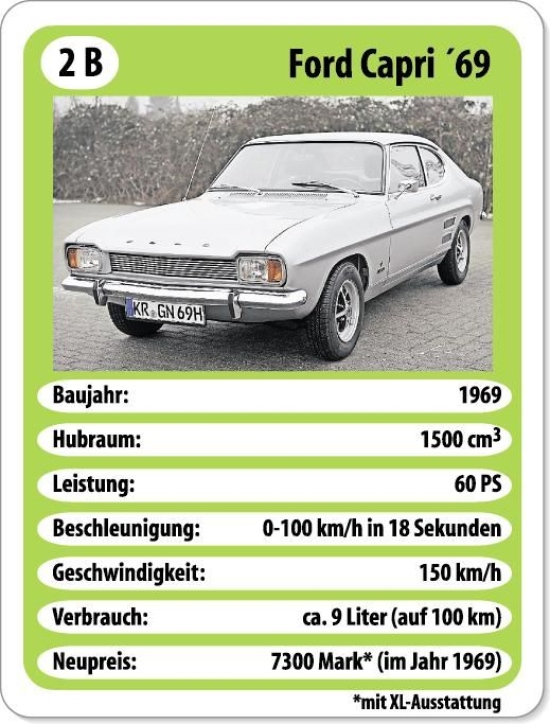 Keine Mühen und Kosten gescheut: Von Grund auf ist dieser 1969er-Ford Capri wieder aufgebaut worden. Keine Mühen und Kosten gescheut: Von Grund auf ist dieser 1969er-Ford Capri wieder aufgebaut worden.
