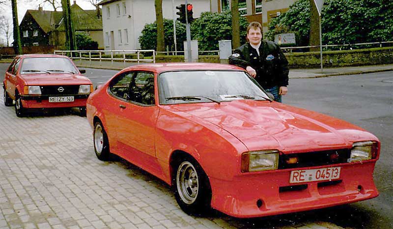 1993 wurde der Capri toyota-rot. 1993 wurde der Capri toyota-rot.