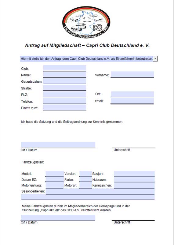 Download Antrag auf Mitgliedschaft (PDF) Download Antrag auf Mitgliedschaft (PDF)