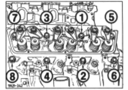 Ford V6 Essex Anzugsreihenfolge Zylinderkop Ford V6 Essex Anzugsreihenfolge Zylinderkopf