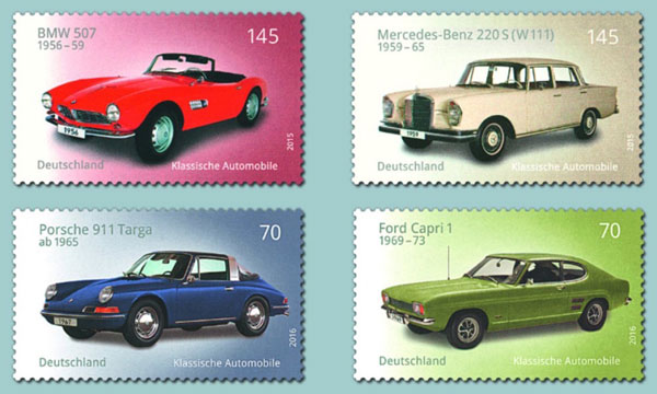 Klassiker Briefmarkenquartett Klassiker Briefmarkenquartett