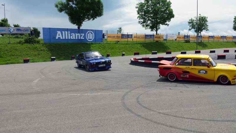 Capri III im ZF Motodrom Capri III im ZF Motodrom