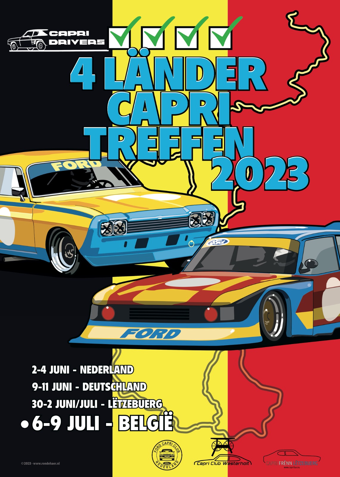 4-Länder-Treffen Belgien 4-Länder-Treffen Belgien